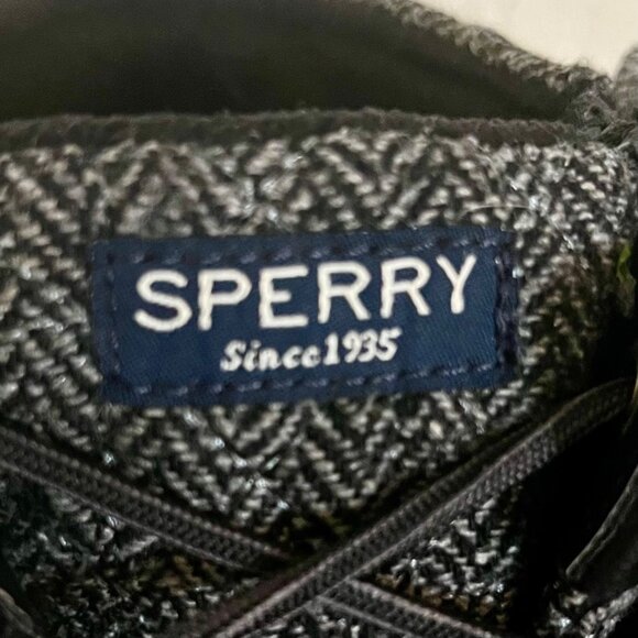 Sperry Womens Saltwater Wool Tweed Duck Boots Size 6.5 M Preppy Hunting Outdoor - Picture 8 of 10